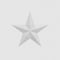 Ekena Millwork Standard Sedgwick Star Rosette With Square Edge, 4"W x 4"H x 1/2"P ROSP040X040X050SDG06 - alternate 3